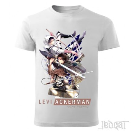 Attack on Titan - Levi Ackerman Anime póló