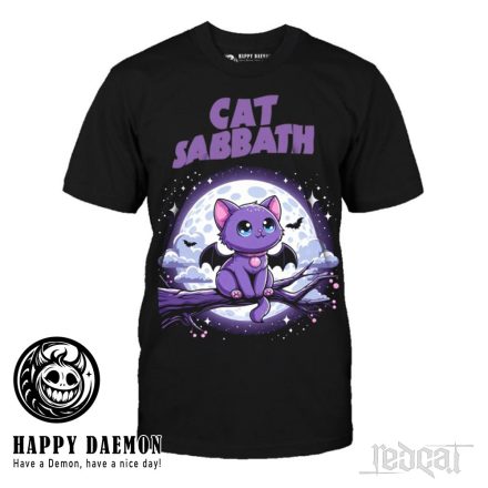 Happy Daemon - Cat Sabbath póló