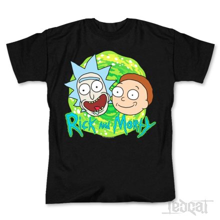 Rick & Morty Portal - Rick és Morty póló