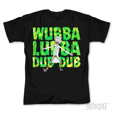 Rick & Morty Wubba Lubba dub-dub - Rick és Morty póló