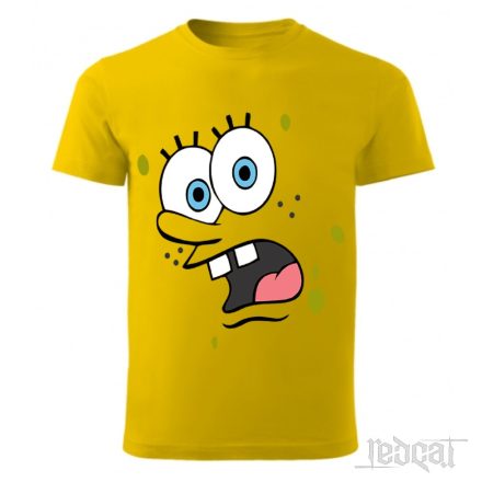 SpongeBob scared face - SpongyaBob póló