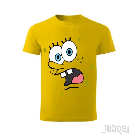 SpongeBob scared face - SpongyaBob gyerek póló