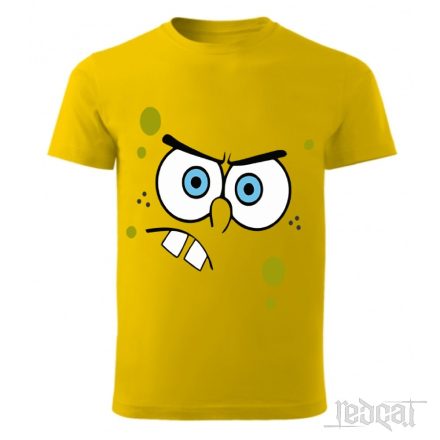 SpongeBob angry face - SpongyaBob póló