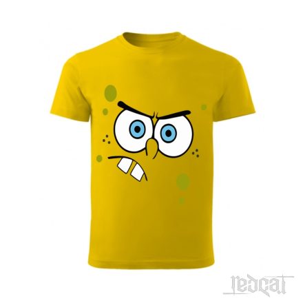 SpongeBob angry face - SpongyaBob gyerek póló