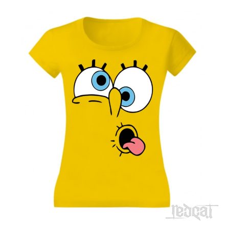 SpongeBob stupid face - SpongyaBob női póló