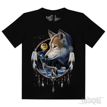 Wolves, Dreamcatcher - Farkasok és Álomfogó póló