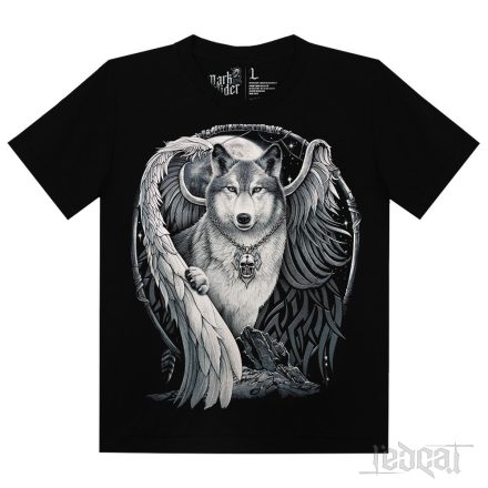 Winged Wolf - Álomcsapdás farkasos póló