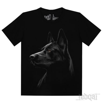 Black German Shepherd - Németjuhász kutyás póló