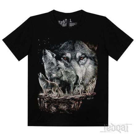 Howling Wolves - Üvöltő farkasok női póló