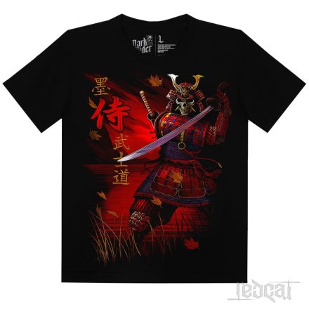 Samurai Skeleton Warrior - Koponyás póló