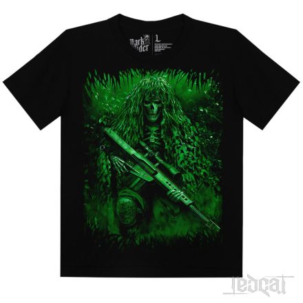 Military Skeleton - csontvázas póló
