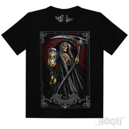 Death Tarot Card - koponyás póló