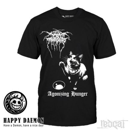 Happy Daemon - Cat Throne: Agonizing Hunger póló