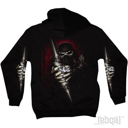 Skeleton Ninja - Csontváz ninja kapucnis pulóver
