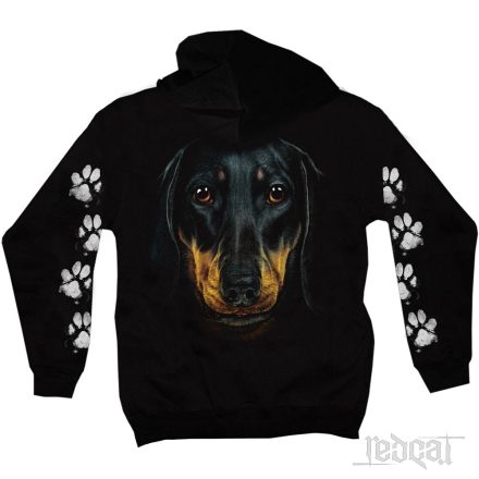 Dachshund - Tacskós kapucnis pulóver