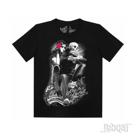 Skeleton Rider motoros gyerek póló