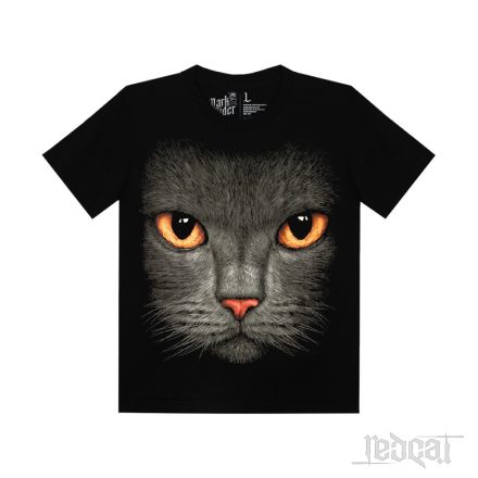 Black Cat - fekete macska gyerek póló