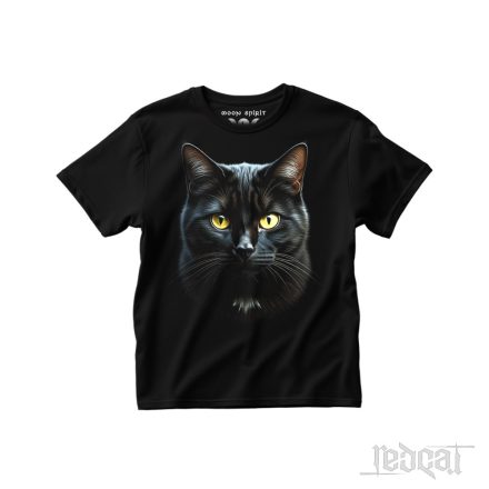 Black Cat - fekete macska gyerek póló