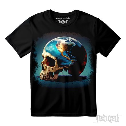 Earth Skull - koponyás póló