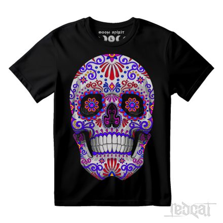 Los Muertos - koponyás póló