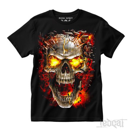 Exploding Skull - Koponyás póló
