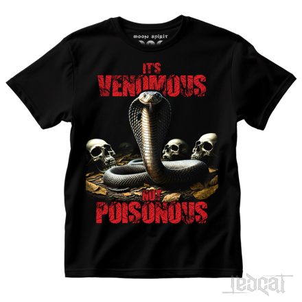 Venomous - kígyó mintás póló