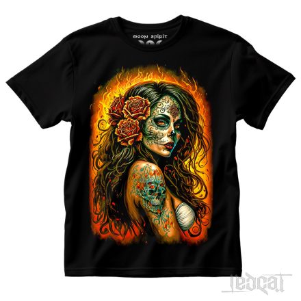 La Catrina Calavera Skull póló