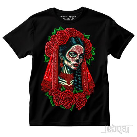 La Catrina in Red póló