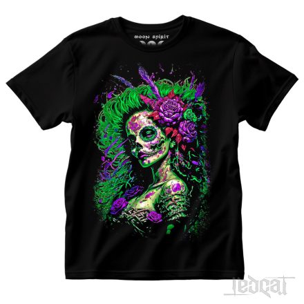 La Catrina in Green póló
