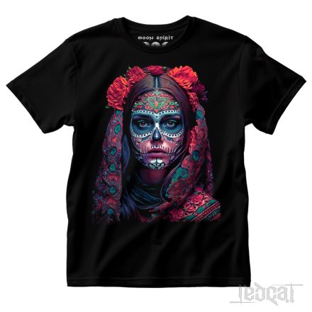 La Catrina Candy Skull póló