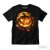 Jack-O-Lantern stained glass - tök mintás fantasy póló