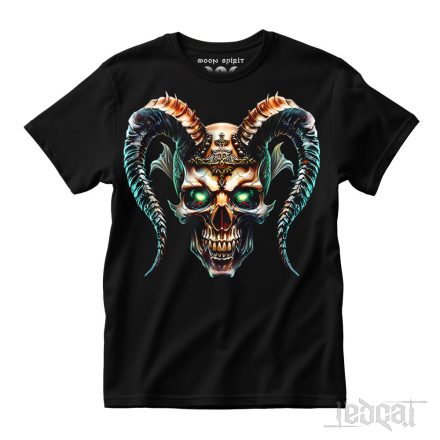 Capricorn - Bak zodiákus koponyás póló