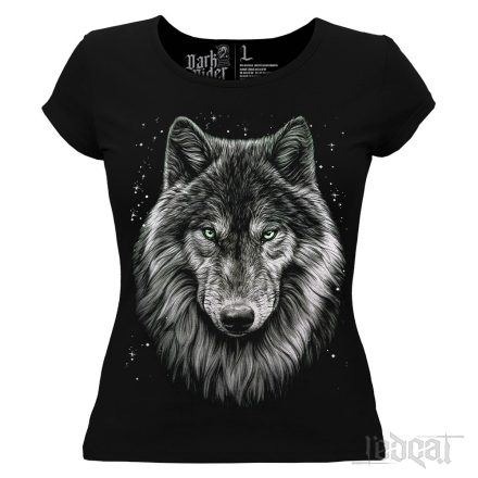 Wolf Portrait - Farkasos női póló