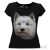 West Highland White Terrier kutyás női póló