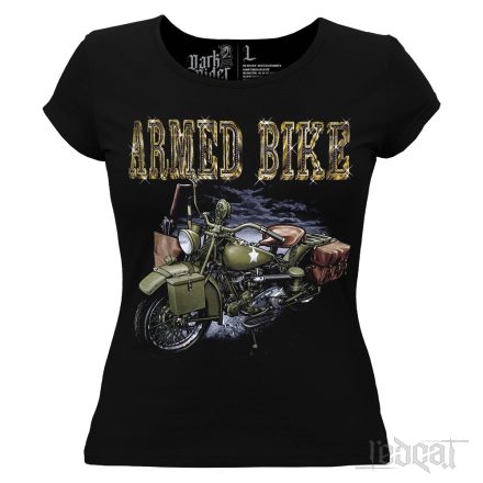 Armed Bike - motoros női póló