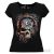 Steampunk Skull - koponyás női póló