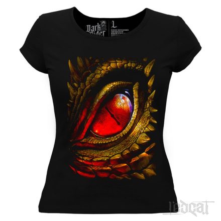 Dragon Eye - sárkányos női póló