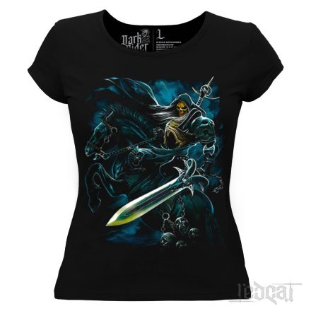 Dark Rider - sötét lovag női póló