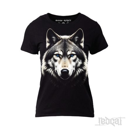 Blue-eyed wolf - Farkasos női póló