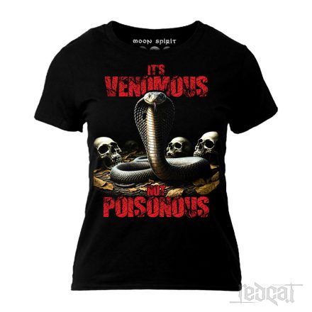 Venomous - kígyó mintás női póló