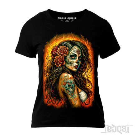 La Catrina Calavera Skull női póló