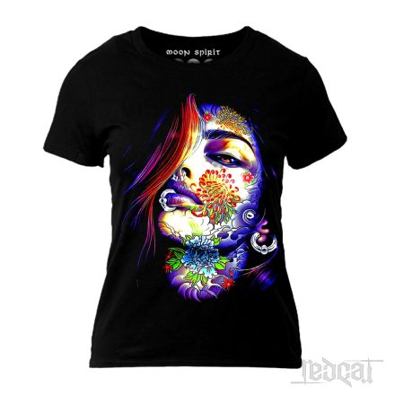 Tattooed Face fantasy női póló