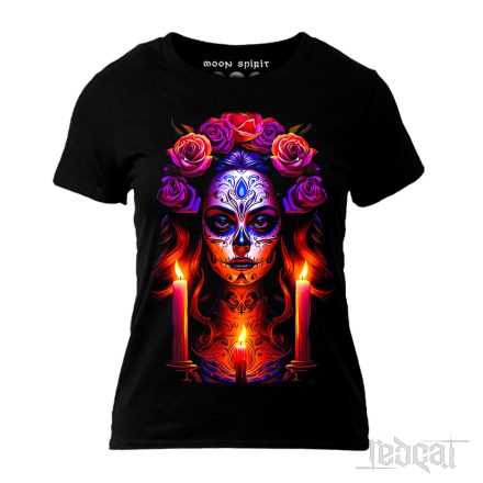 La Catrina in dark női póló