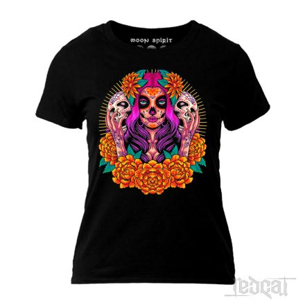 La Catrina Skulls női póló