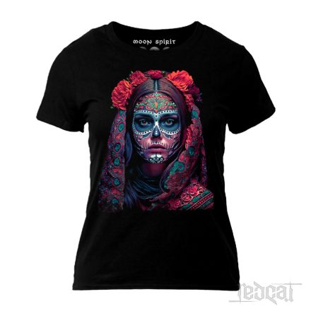 La Catrina Candy Skull női póló