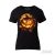 Jack-O-Lantern stained glass - tök mintás fantasy női póló