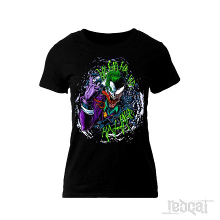 Symbiote Joker - bohócos női póló
